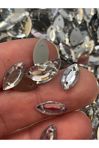 Gönülden Tasarım 1 Cm 5 Mm Carcasă Argintie Perforată Accesoriu Hobby Îmbrăcă...