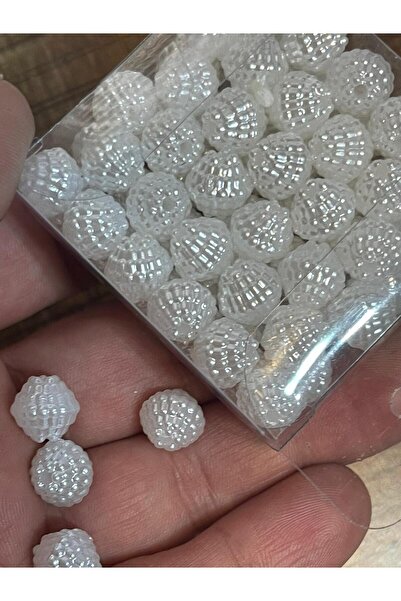 Gönülden Tasarım 8 mm reljefne perforisane perle od 30 gr