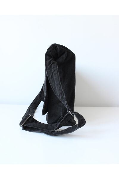 DEEFWEAR Ac Dc Друкована Вінтажна Унісекс Джинсова Поштова Сумка