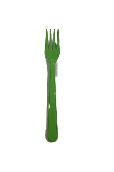 Roll-Up Colorful Plastic Crack Green 25 Pcs