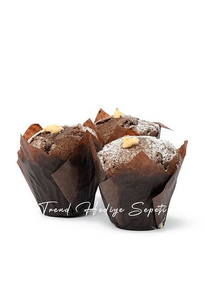 Trend Hediye Sepeti 100 Pieces Classic Tulip Capsule Brown Muffin Cake Mold, Tulip, Safari Concept