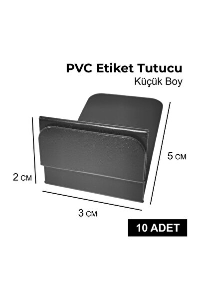 DamgaMarket حامل ملصقات السعر PVC، حامل ملصقات سطح المكتب الأسود، حامل ملصقات...