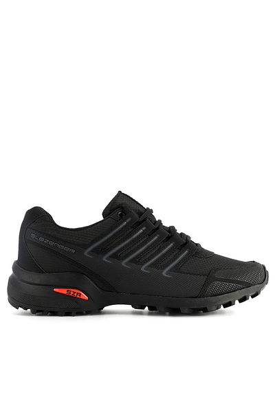 Slazenger Ανδρικά παπούτσια εξωτερικού χώρου - ADMISSION IN, Μαύρο/Σκούρο Γκρι