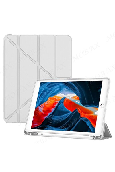 UnDePlus Apple Ipad 5. Nesil 9.7 Kılıf Kalem Bölmeli Trifolding Case A1822 A1823