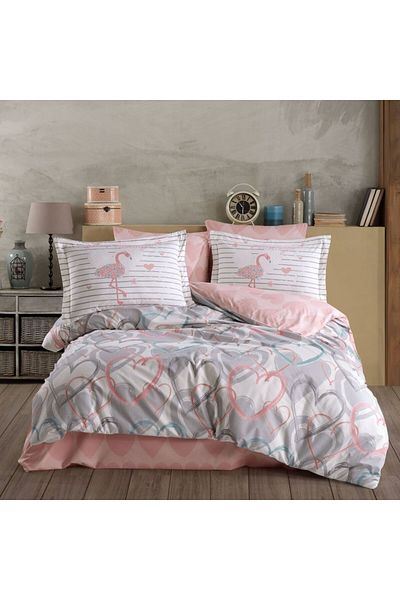 Hobby Mullurg Urg01 - Double Poplin Duvet Cover, Diana Grey (Muul)