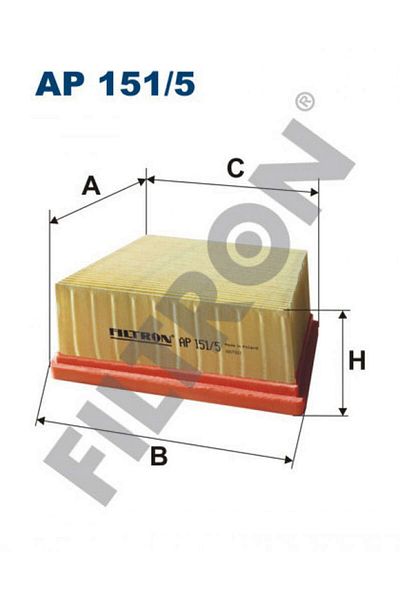 Filtron Ford Fiesta Vi 1.25 / 1.4 2008- Air Filter - 18051