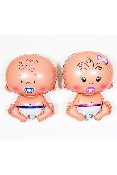 Çemrek Süs Parti Gender party baby foil balloon girl boy