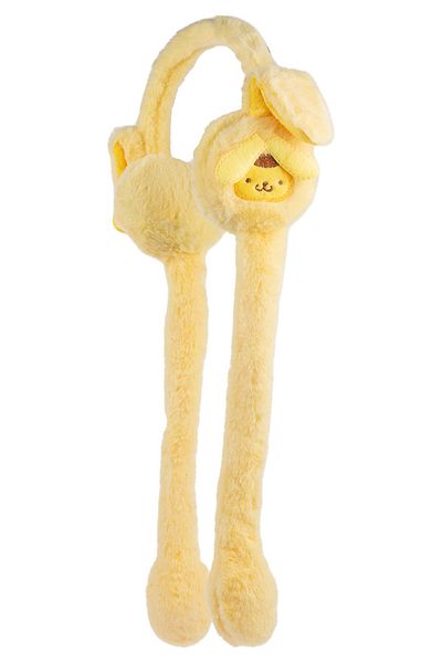 Kitti ARICI STORE YELLOW CHILDREN'S PLUSH HEADSET WITH PLAYING HEADSET AND SOUND