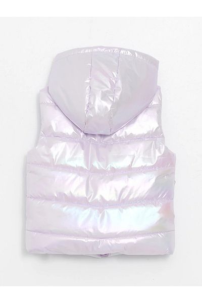 LC Waikiki LCW Kids Hooded Inflatable Vest for Girls