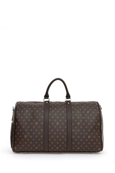 Pierre Cardin Τσάντα Ταξιδίου Unisex Coffee Monogram - 04PC001207-B