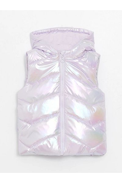 LC Waikiki LCW Kids Hooded Inflatable Vest for Girls