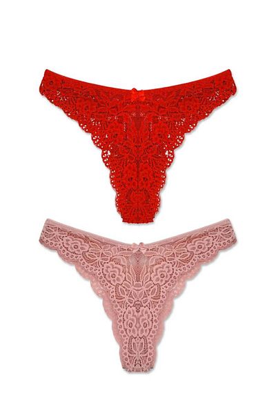 GECKO COLLECTION Lacy Brazilian Panties 2 Pieces