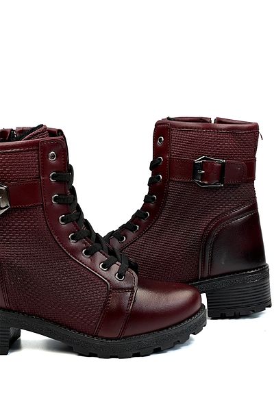 eformoda by emre yılmaz Claret Red Γυναικείες Μπότες EM418