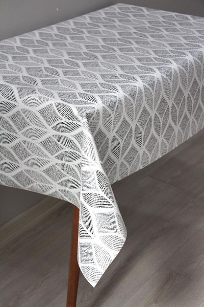 DDHOME Lined Erasable PVC Oilcloth Tablecloth 171-A