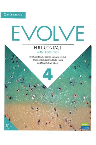 Cambridge University Press Cambridge Evolve 4 Full Contact with Digital Pack
