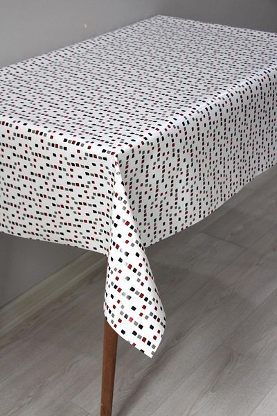 DDHOME Lined Erasable PVC Oilcloth Tablecloth 126-A