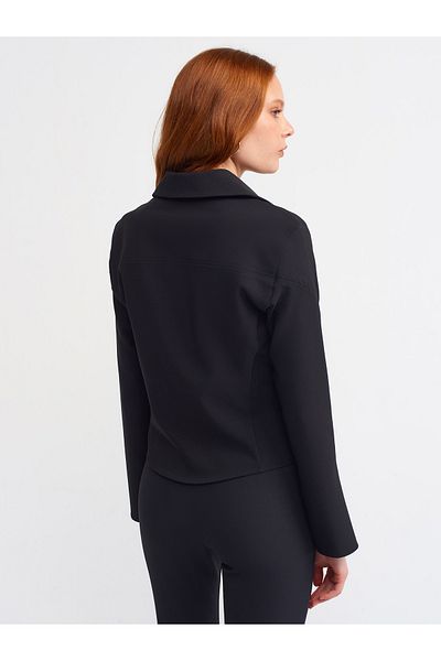 Dilvin 5846 Cămașă Fit-negru