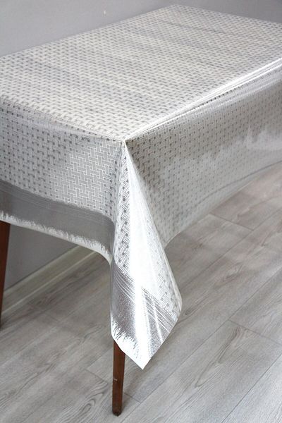 DDHOME Pvc Transparent Erasable Oilcloth Tablecloth 015-SimWicker