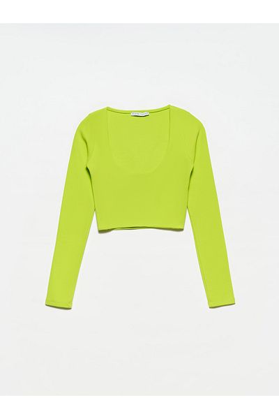 Dilvin 30111 Top cu mânecă lungă-lime