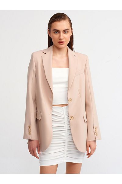 Dilvin 60310 Blazerjacke-beige