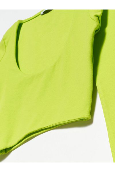 Dilvin 30111 Top cu mânecă lungă-lime