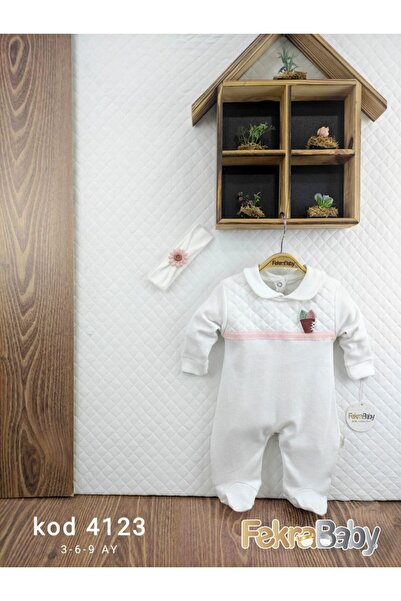 Kiz Bebek Tulum Saç Bandili 2 Lİ