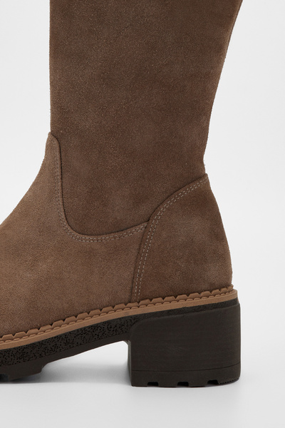 Tamer Tanca Kadın Hakiki Deri Casual Çizme 33 38503 C Bn Czm Sk 22/23