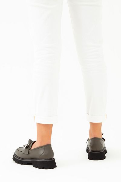 Tamer Tanca Women's Genuine Leather Loafer Shoes 33 1004 Bn Ayk Sk22/23