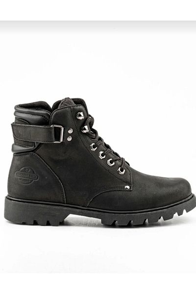 Riccardo Colli LEATHER MEN'S NON-SLIP SOLE WINTER BOOTS