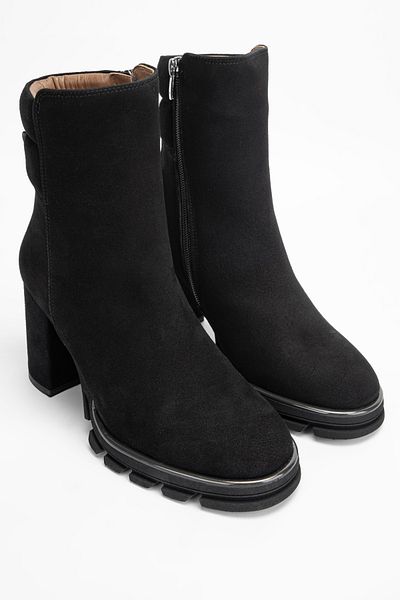 Tamer Tanca Genuine Leather Women's Heeled Boots - 775 900 Bn Boots Sk23/24