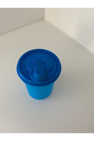 Tupperware Blue Oval Olive Oil 440 Ml