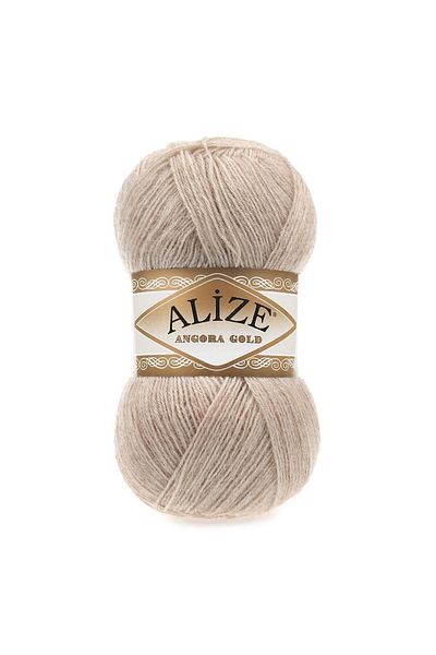 Alize Angora Gold 543 Καφέ Πλεκτό Σχοινί