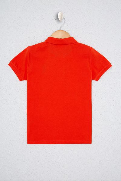 U.S. Polo Assn. Tricou roșu pentru băiat