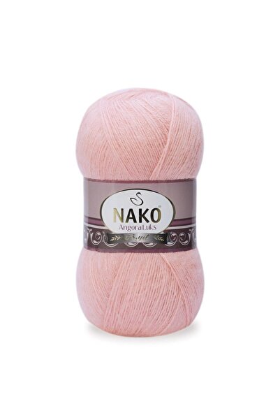 NAKO Angora Luxury Πλεκτό Κλωστό Χειροποίητο 1424 Ροζ