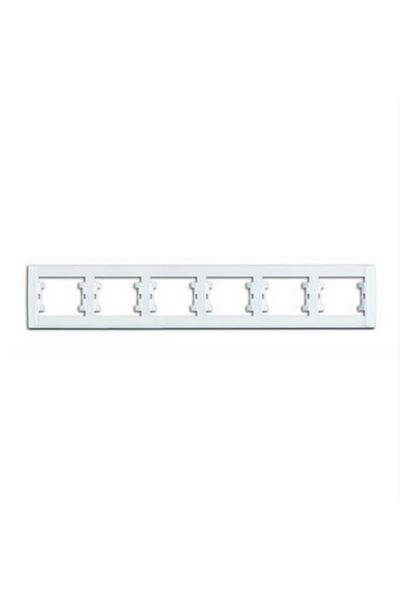 MAKEL White Rectangular Frame 6 Pieces