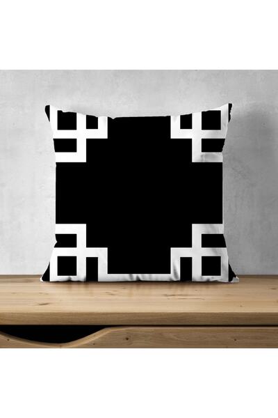 LadiesHome Husă de pernă decorativă cu imprimare digitală pe două fețe cu des...