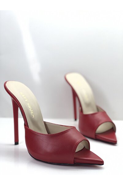 HAYYSHOES Kadın Astarlı Topuklu Terlik