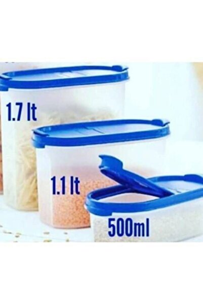 Tupperware Oval Set of 3 (Storage Container