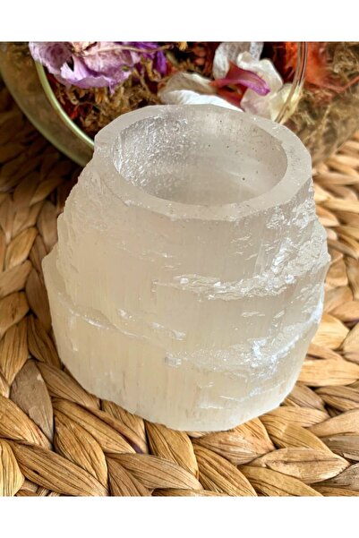 AYZE DOĞALTAŞ Selenit Mumluk