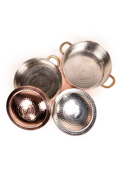 Handygoo Anatolian Forged Copper Pot Set