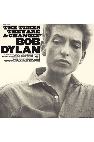 Bob Dylan The Times They Are A-changin' Plak