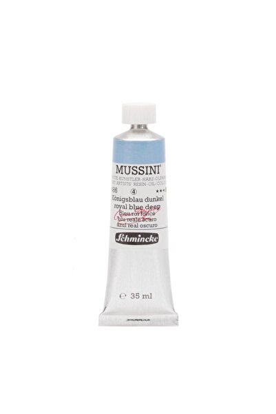 Schmincke : Mussini : Artist Yağlı Boya : 35 Ml : Seri 4 : 486 Royal Blue Deep