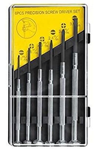 Genel Markalar Saatçi Takımı Tornavida Seti 6 Parça
