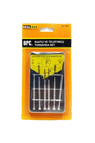 Genel Markalar 6 Parça Saatçi Ve Telefoncu Tornavida Setiye