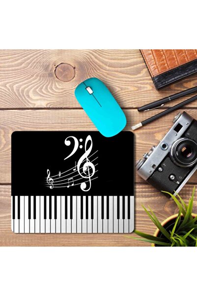 ART HEDİYE Tastatură pentru pian, tastatură pentru muzică, tastă stângă, mous...