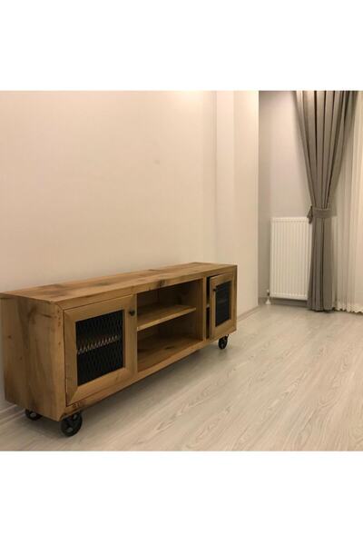 woodywood Masif Ceviz Tv Ünitesi