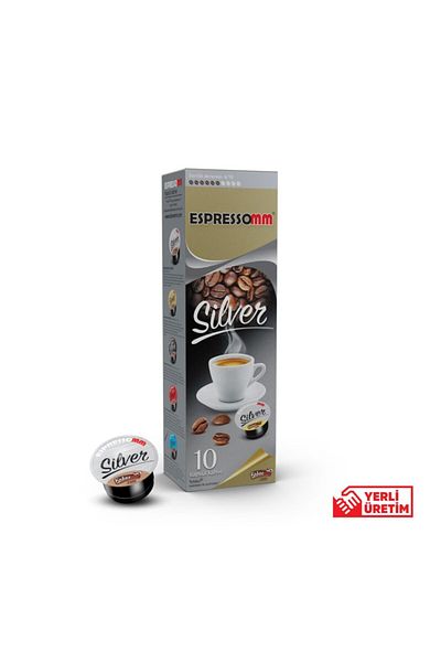 ESPRESSOMM Tchibo Cafissimo Silver Capsule Coffee - 20 Pcs Compatible