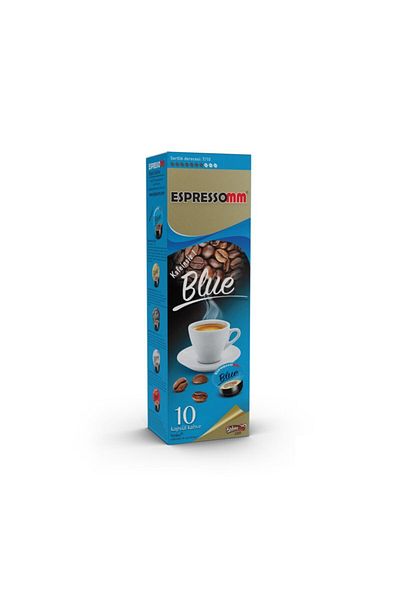 ESPRESSOMM Tchibo Cafissimo Blue Capsule Coffee - Non-cafe! (10 Pcs)