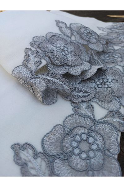 Çeyiz Bahçesi Gülşen 3D French Lace Πετσέτα 2 τεμαχίων