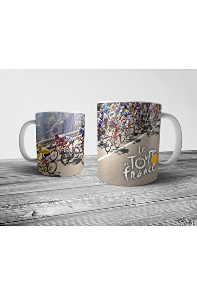 Pixxa Le Tour De France Fransa Bisiklet Turu Kupa Bardak Model 4